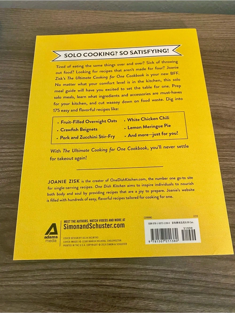 Baking For One & Cooking for One cookbook bundle